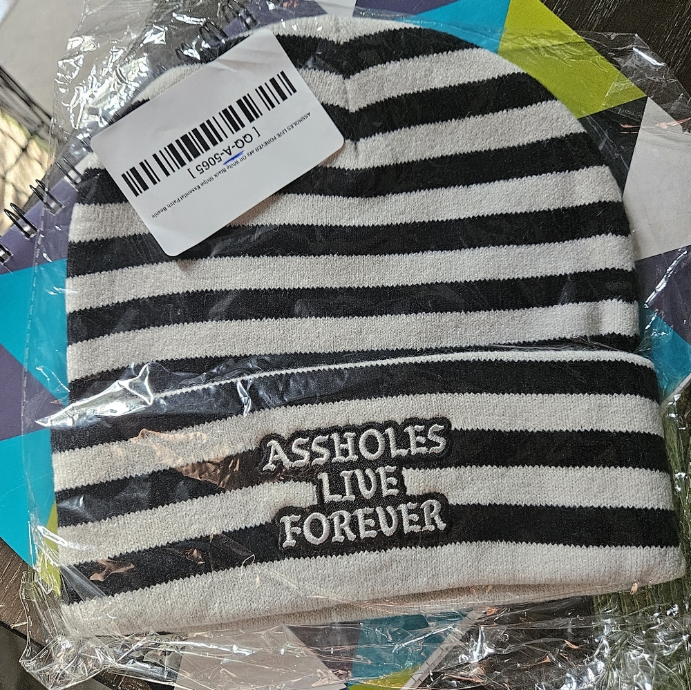 NIB Assholes Live Forever Hat